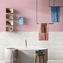 Nordic Wind Macaron Tiles Kitchen Toilet Bathroom Wall Brick Glazed Face Brick Pure Color 200x600 Colored Tiles