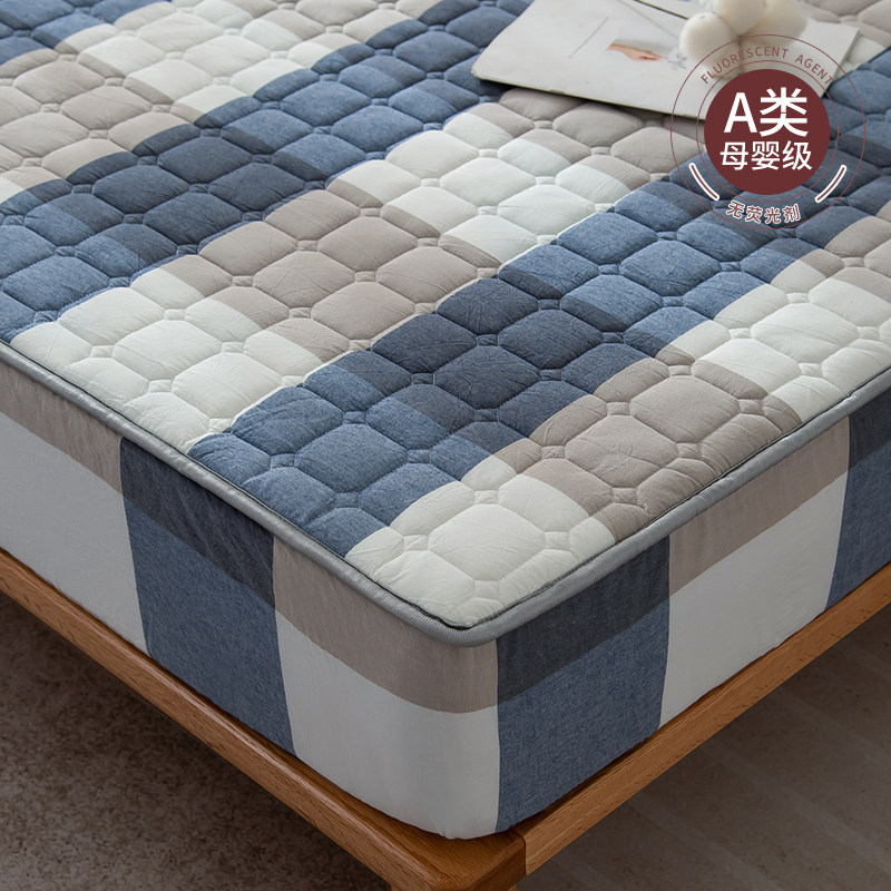 Cotton one-piece cotton quilted mattress dust cover Simmons all-inclusive protective cover summer children's bedspread