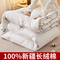 New Frontier Cotton Quilt Winter Quilt thickened All cotton thickened warm cotton quilted by bed bedding Subpadded Single students by Core Winter