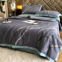 High quality cotton summer quilt summer cotton machine washable water air conditioning quilt spring and autumn single double summer quilt