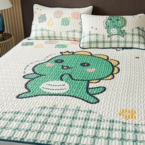 Summer latex mat Ice Silk seats three-piece child student dormitory soft mat foldable washable 1 8m bed