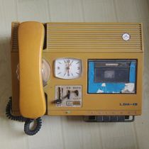 Old fashioned dial disc with sound recording and sound bell multifunctional double deer board telephone