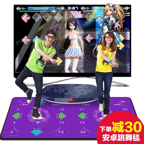 舞霸王 Танцующий телевизор для двоих, игровая приставка, человеческий датчик