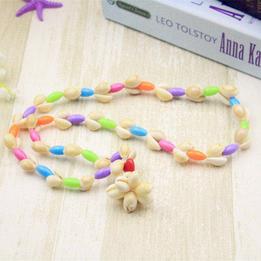 Full 35 yuan new sea treasure snail necklace shell necklace hand sea treasure holiday jewelry travel souvenirs