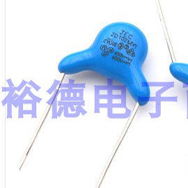 Y1安规Y电容400V221 高压瓷片电容221/220pF 10MM脚距1000个=49元