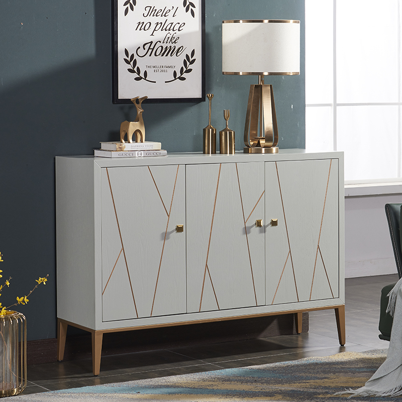 Entrance porch cabinet light luxury Nordic shoe cabinet living room decoration cabinet modern minimalist locker large capacity restaurant side cabinet