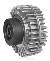 ZA100A 50A 25A 12A 6A Hollow shaft magnetic powder clutch Chengang Mechanical and electrical magnetic powder brake DC24V