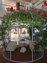 Iron Birdcage decoration extra-large decoration hot pot restaurant Restaurant Park card seat outdoor large large casual Birdcage