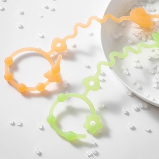 嫚熙安抚奶嘴防掉链婴儿牙胶防掉链