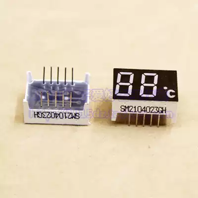 0 4-inch 2-digit brilliant light tube 0 4quot 2-digit Gongyang red light band temperature unit glow tube 10 feet