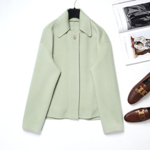 Heavy fresh and soft low-key GAO-grade version of the neatness of the woolen short jacket women