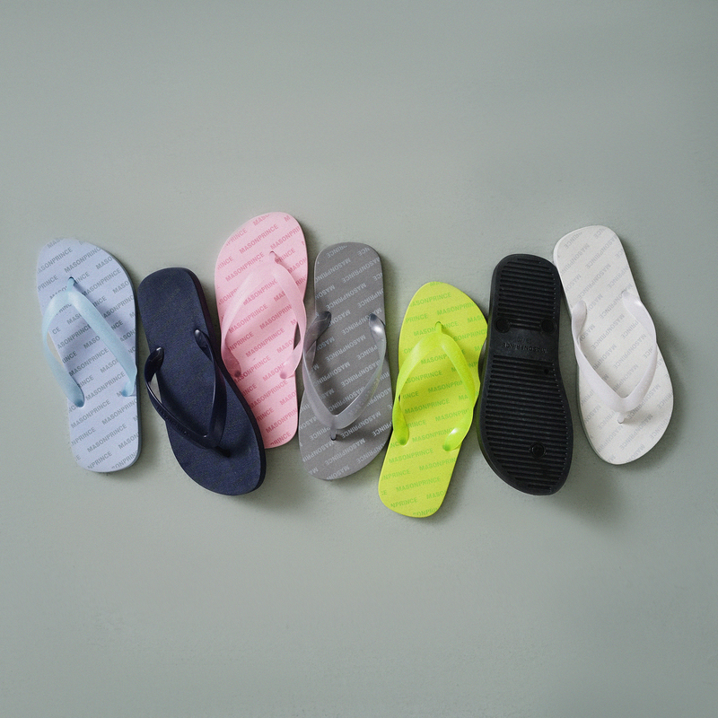 Masonprince｜Vacation Series Jelly Soft Sole Eva Blow-Molded Everyday Flip-Flops