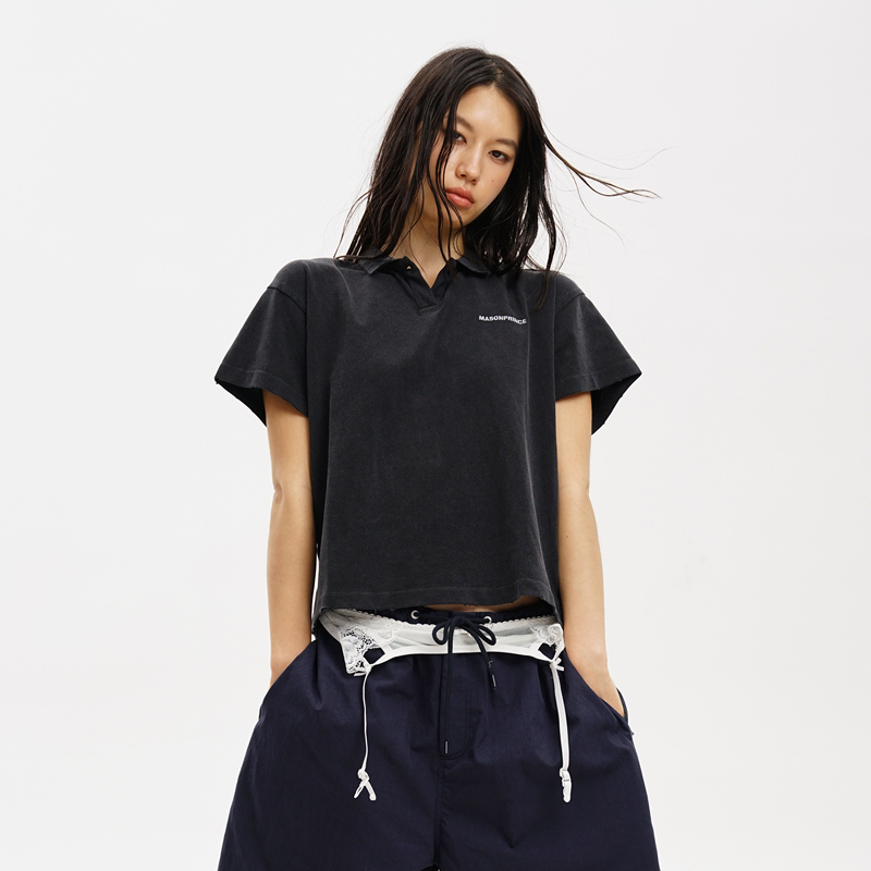 【100% Cotton】Masonprince｜Highly Breathable Pique Fabric, Classic Polo-Shirt That Won'T Fade