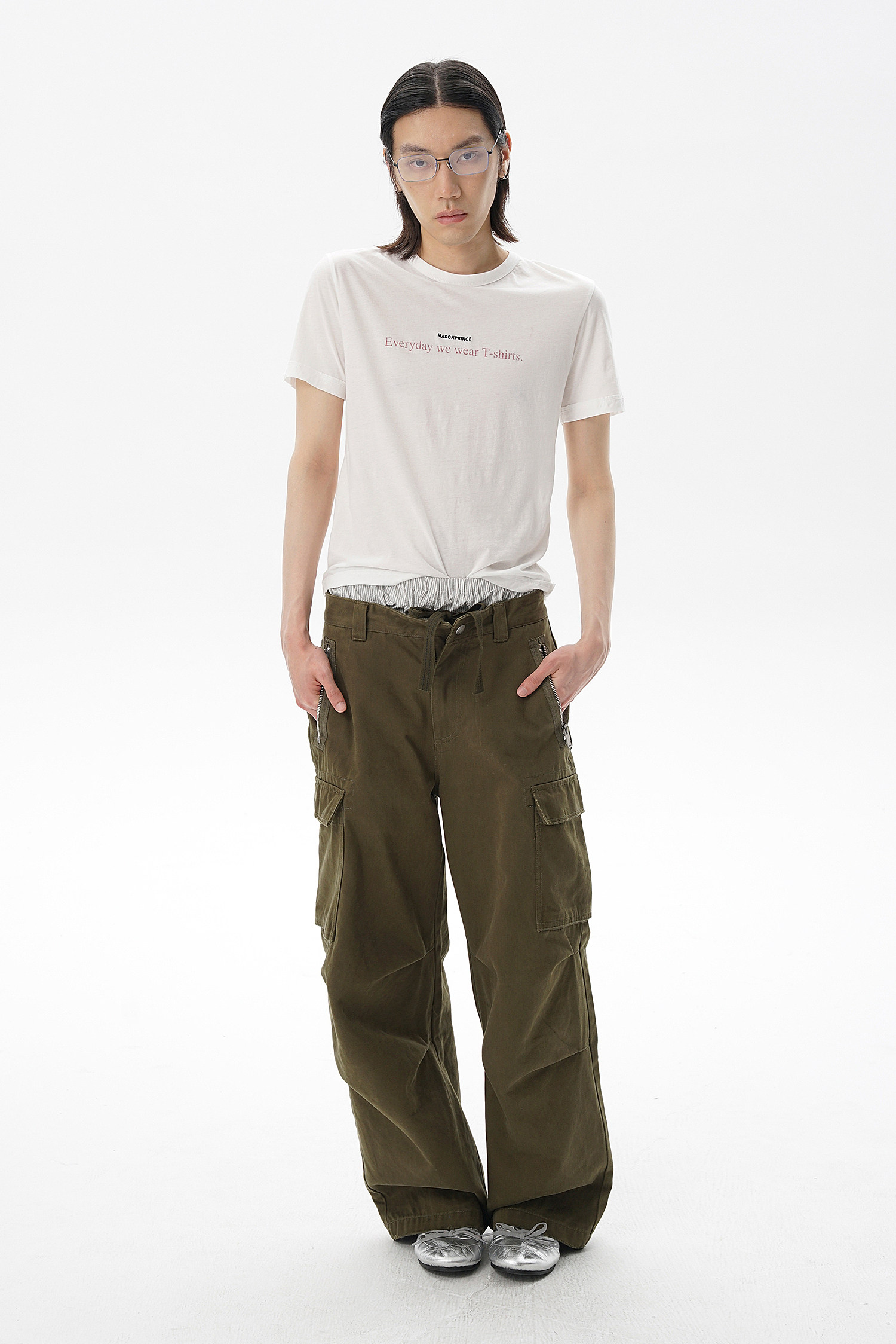 MASONPRINCE] Military Cargo Pants - 올드런드리 OLDLAUNDRY
