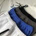 MPstudios / 19 2019 hè quần mới nam Hàn Quốc xu hướng quần short cotton giản dị - Quần short Quần short