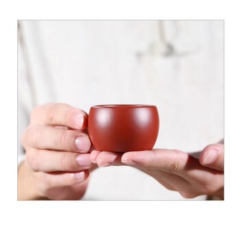 Yixing Various Styles of Purple Clay Cups, Original Mineral Handmade Dahongpao Small Tea Cups, Master Cups, Tea Sets