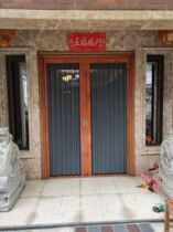 Zhimei King Kong Net folding screen door anti-theft anti-mosquito anti-mouse organ screen invisible aluminum alloy push-pull sletless door