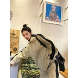 Весенний комплект, спортивный костюм для школьников, штаны, в американском стиле, свободный крой