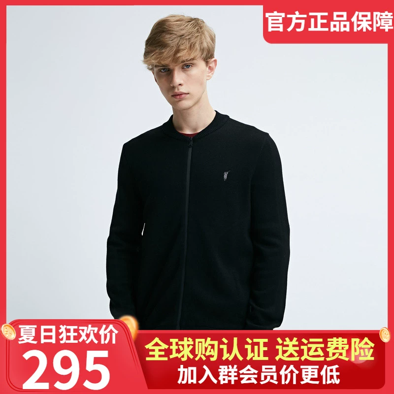 POLOSPORT mùa thu và mùa đông áo len mới áo len nam áo len nam cộng với nhung dày 93B723271 - Cardigan