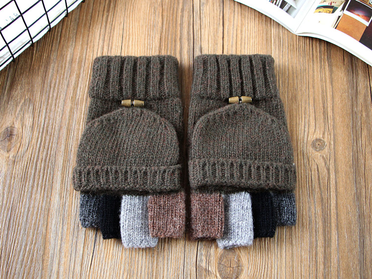 Gants pour homme en Laine Cachemire - Ref 2781241 Image 14