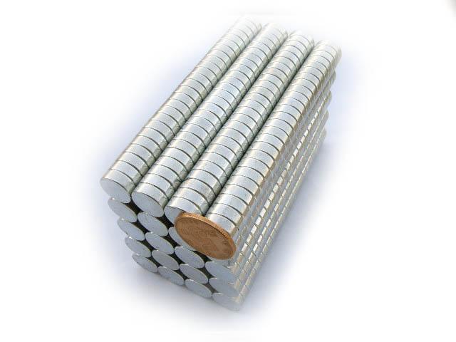 Permanent magnet king neodymium iron boron magnet strong magnetic magnet acrylic strong magnet magnetic steel round D8*3mm