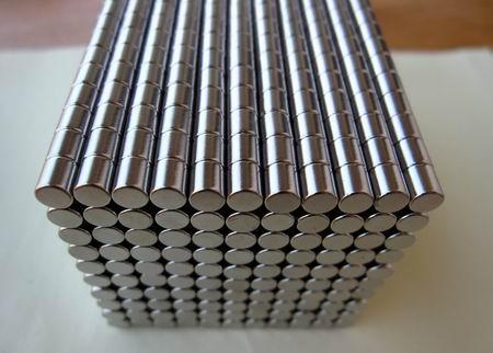 Permanent magnet king neodymium iron boron magnet strong magnetic magnet acrylic strong magnet magnetic steel round D4*4mm