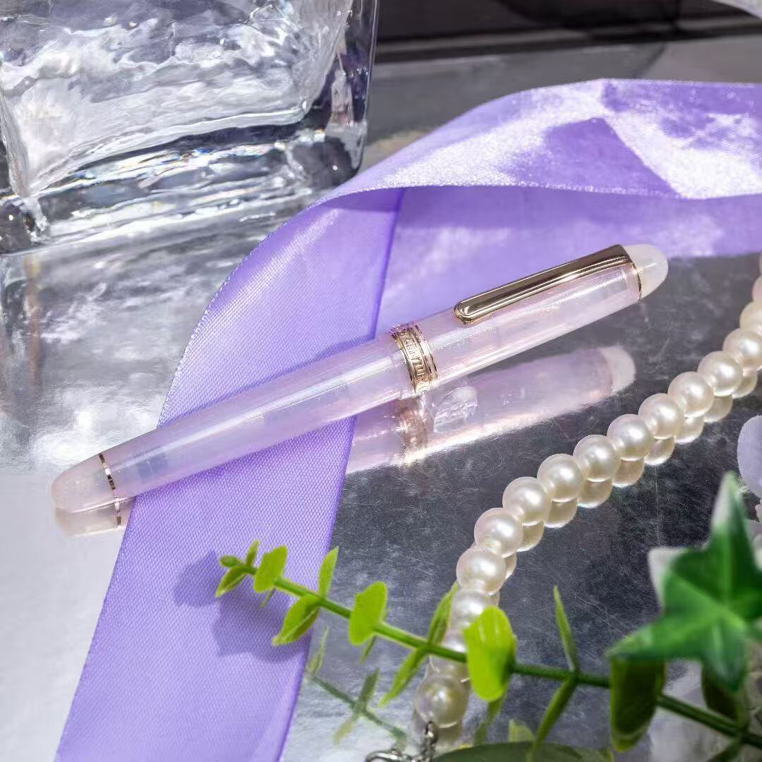 泉筆日本Platinum白金3776鋼筆八文字屋限定菖蒲日本直郵