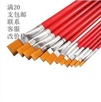 Red Rod gouache watercolor pen brush art acrylic paint drawing pens hook pencil pencil nylon hair brush brush