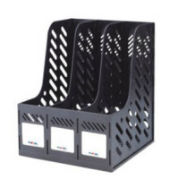 Black three-grid file frame three-File File frame