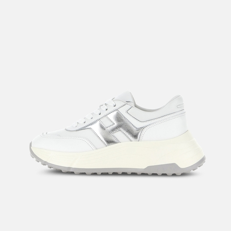 Focus on High-End Ho~H669 Genuine Leather Color-Blocked Thick-Soled Height-Increasing Cloud Shoes, Lightweight and Comfortable Couple's Sports and Casual Shoes