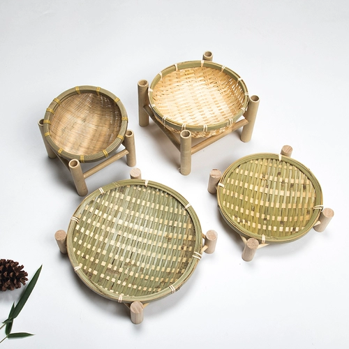 Девять -лечебные магазины более 20 цветов бамбукового бамбукового ткача