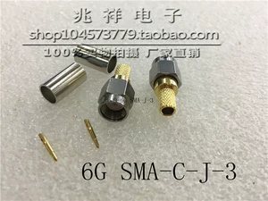 Низкие потери RF-соединение из нержавеющей стали SMA-J-J-3, подходящее для кабеля RG142/LMR195 50-3