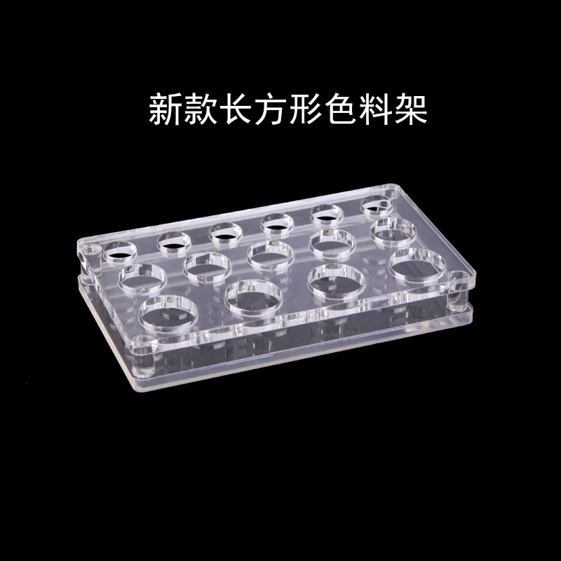 Hình xăm Chủ sở hữu màu sắc Cup Cup Màu nhựa Khung hình xăm Máy công cụ Hình xăm Vòng màu Chủ sở hữu - Các công cụ làm đẹp khác keo kích mí