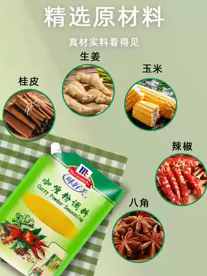 McCormick Curry Powder Seasoning 500g original curry chicken nuggets brisket Commercial barbecue special yellow curry seasoning