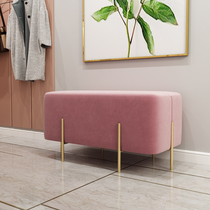 Nordic home Net red dressing stool shoe cabinet changing shoe stool door wearing shoes stool sofa stool bedroom bed tail stool