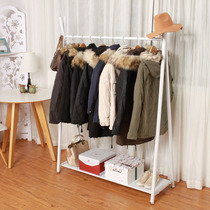 Creative coat rack floor-to-ceiling bedroom living room hangers floor hangers iron simple modern clothes rack