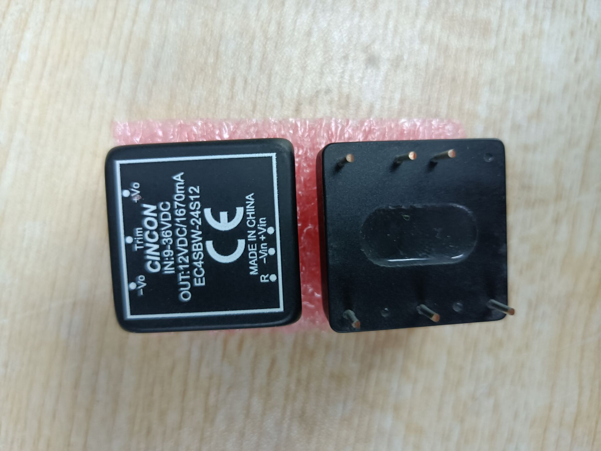 EC4SBW Series 20W DC-DC Power Converter EC4SBW-24S12 Spot 