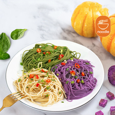 【4*100g】益生纤膳食纤维紫薯南瓜杂粮面条