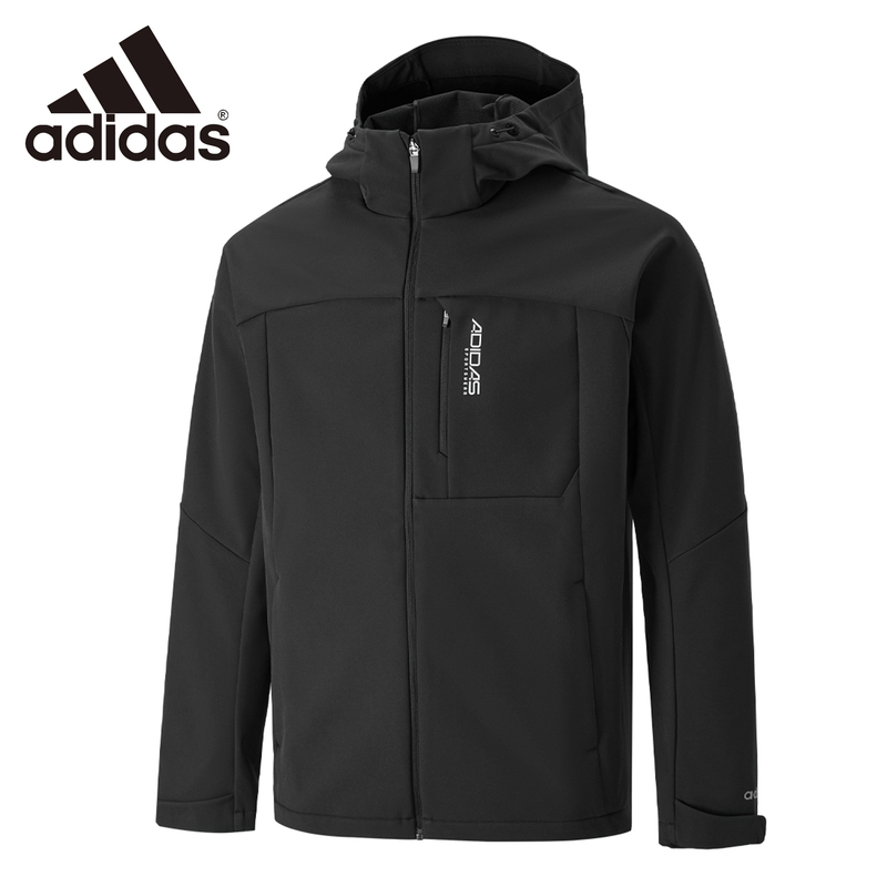 Adidas Adidas Men's Autumn and Winter Windproof and Waterproof Jacket Thickeneded Thin Velvet Sports Jacket Kx5280 Adidas Adidas Men's Autumn and Winter Windproof and Waterproof Jacket Thickeneded Thin Velvet Sports Jacket Kx5280