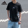 adidas Мужская летняя футболка Adidas с короткими рукавами, новая спортивная футболка из натурального хлопка с короткими рукавами JD1906 mini 3