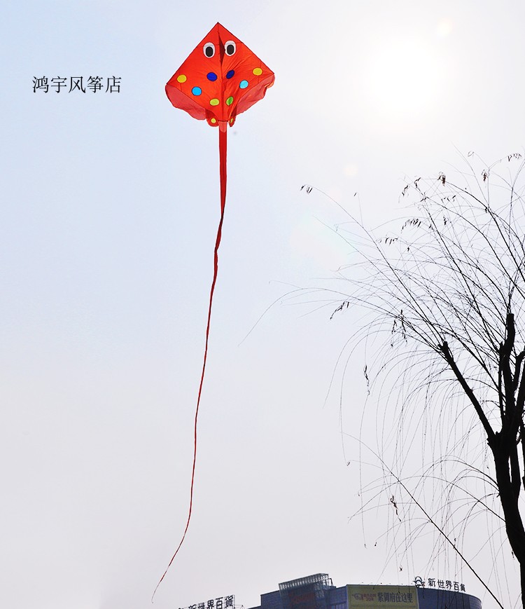 New wind chaser brand boss fish kite skate kite 544 umbrella carbon pole kite long tail fish kite