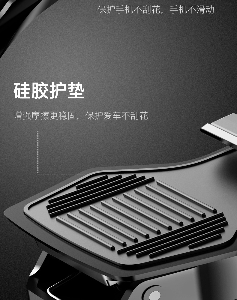 Lần nghĩ đến người giữ điện thoại xe snap-mét đa chức năng điện thoại di động giữ xe chuyển hướng khung xe hoàn vũ - Phụ kiện điện thoại trong ô tô giá treo điện thoại