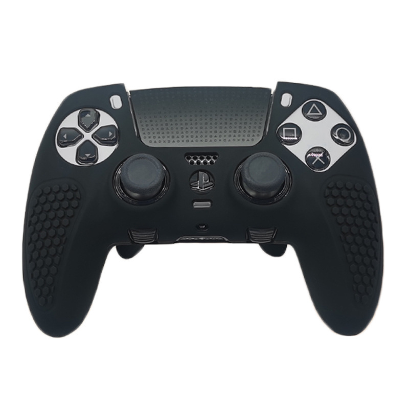 PS5精英手柄硅胶套：吸汗防滑，游戏神器的全方位守护者！