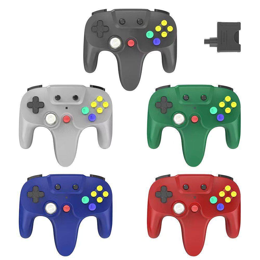 Беспроводной игровой контроллер N64 Интерфейс хоста N64 беспроводной контроллер 2.4G беспроводной игровой контроллер N64