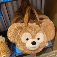 Zhao Lusi's same style Daffy Bear big face bag, versatile cartoon bear doll backpack, cute plush crossbody bag for women