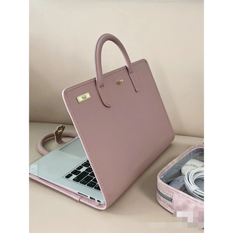 Computer Protective Case, Computer Bag, Computer Protective Shell, Laptop Handbag, Pink Girl