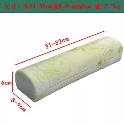 Shaanxi Lantian jade cervical spine pillow cylindrical natural jade pillow adult sleep aid health care summer cold and comfortable