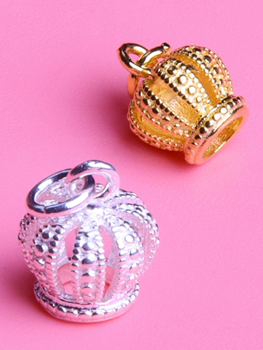 Бесплатная доставка 925 пробы серебро простой серебряный кулон кулон с покрытием из 18-каратного золота Huangci ручной работы DIY ручная цепочка ожерелье кулон серебряные украшения