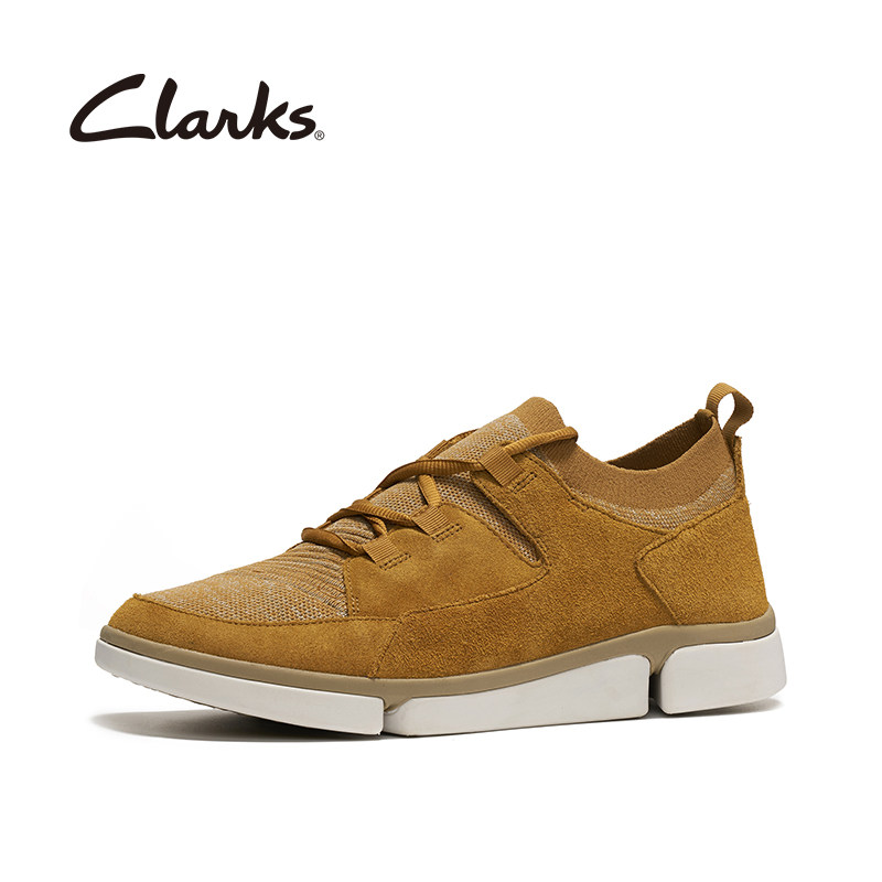 Clarks 其乐 TriVerve Free 三瓣底 男式运动休闲鞋 多重优惠折后￥382.1包邮 2色可选 88VIP会员还可95折