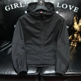 Осенняя однотонная качественная мужская ветрозащитная куртка для отдыха, европейский стиль, облегающий крой